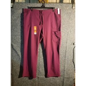 Scubstar Women's Draw String Pants Size 2XL Color Wine‎